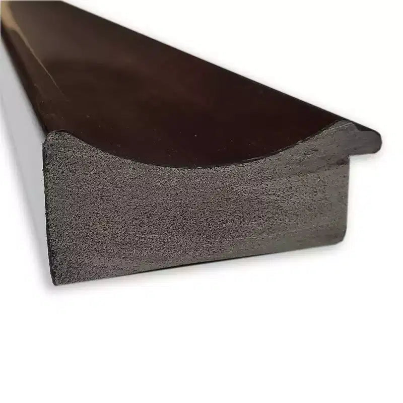 41" x 29" Non-Beveled Bathroom Wall Mirror Coffee Bean Brown - Amanti Art: Includes Mounting Hardware