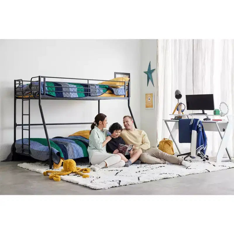 Lit superposé en métal pour enfants facile à monter