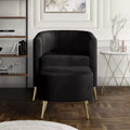 ChaletPosh Accent Chair with Stool