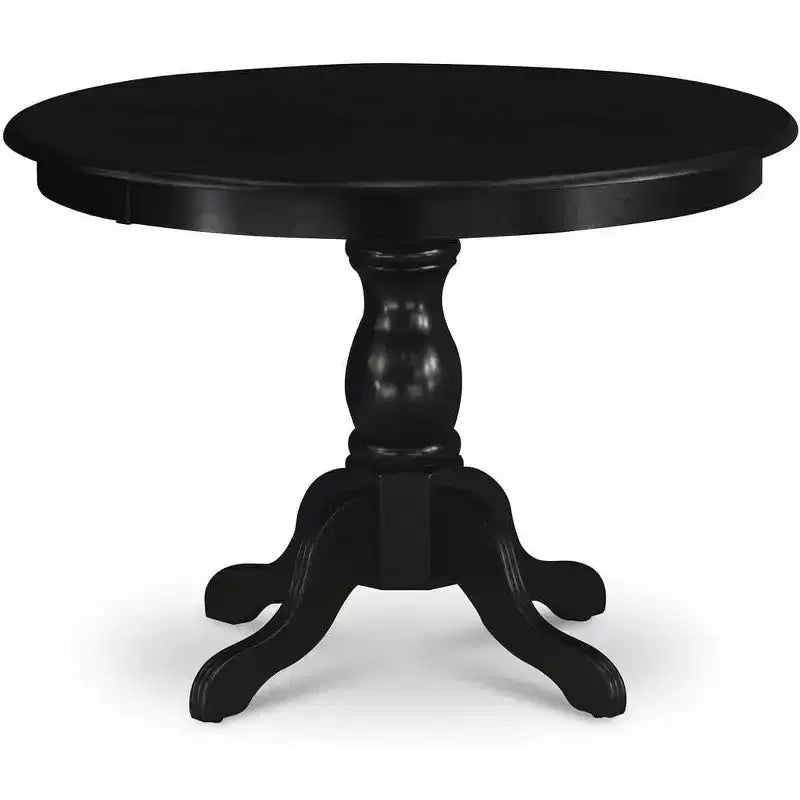 Table de cuisine moderne avec plateau et pieds de table en bois asiatique