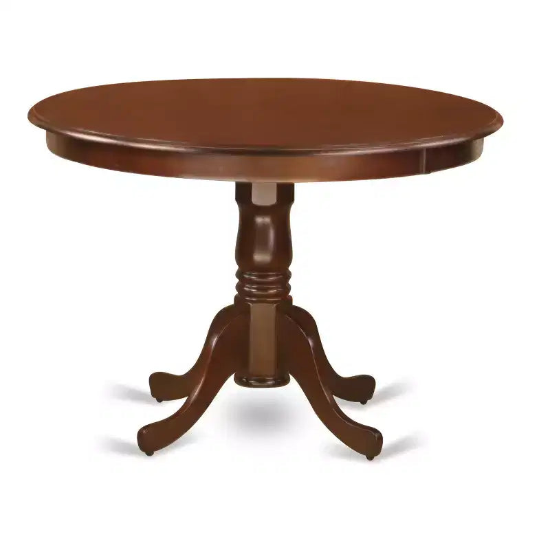 Table de cuisine moderne avec plateau et pieds de table en bois asiatique