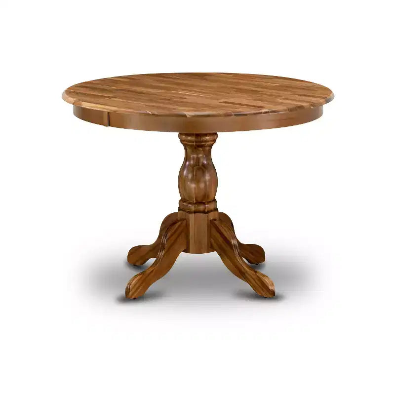 Table de cuisine moderne avec plateau et pieds de table en bois asiatique