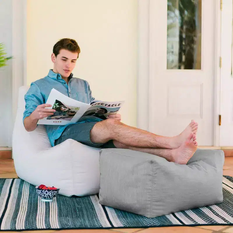 Ottoman pouf d'extérieur