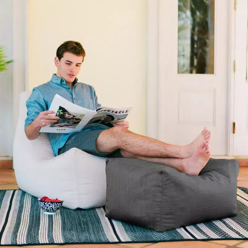 Ottoman pouf d'extérieur