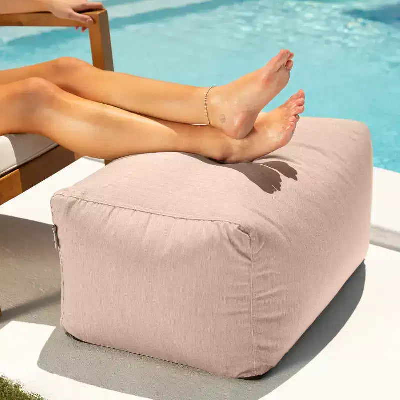 Ottoman pouf d'extérieur