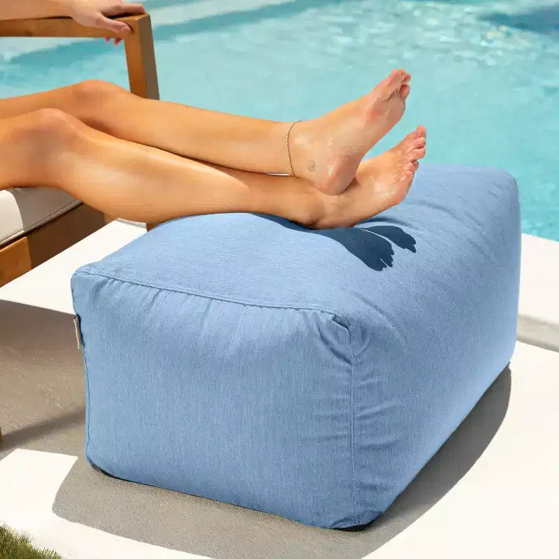 Ottoman pouf d'extérieur