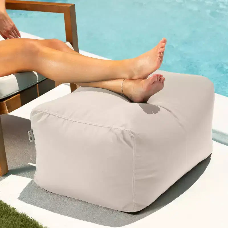 Ottoman pouf d'extérieur