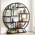 Étagère de 158 cm, Étagères Rondes Bibliothèque Étagère