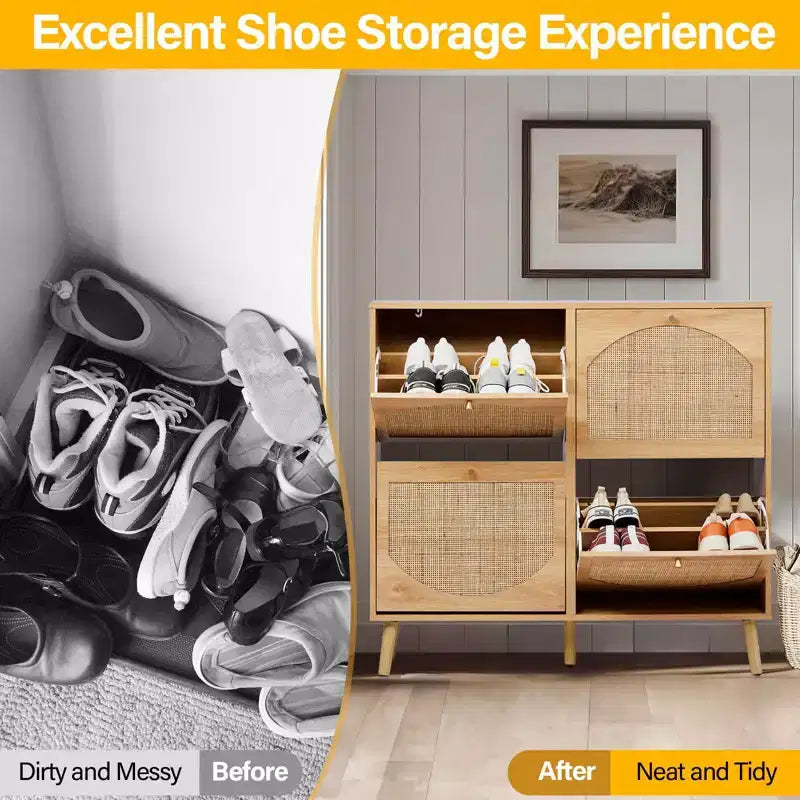 Meuble de rangement pour 20 paires de chaussures