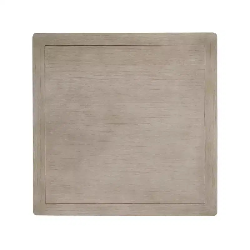 Table basse carrée à double plateau au design moderne pour l'intérieur
