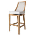 Maven Lane Vienna Bar Stool with Fabric Upholstery 31