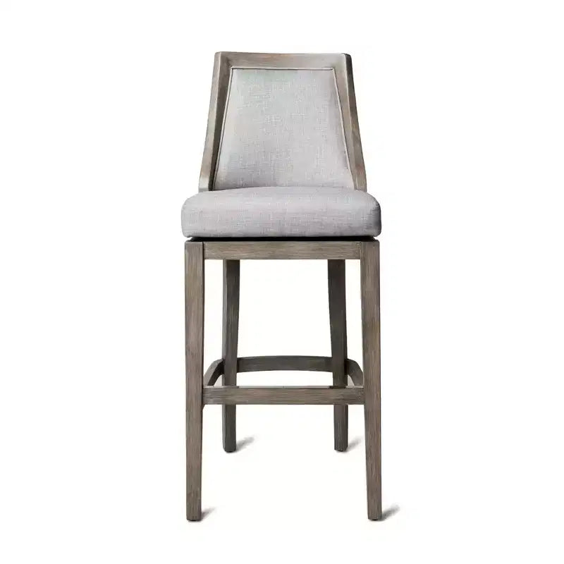 Tabouret de bar avec revêtement en tissu