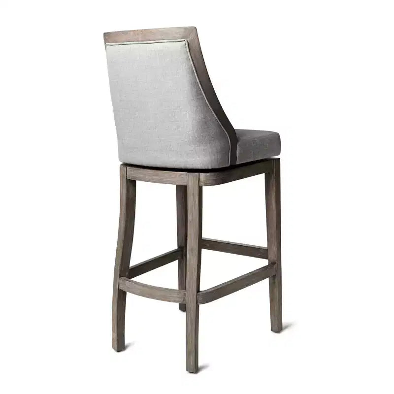 Tabouret de bar avec revêtement en tissu