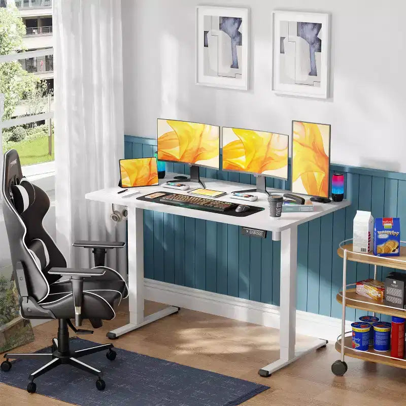 Bureau électrique réglable en hauteur pour ordinateur