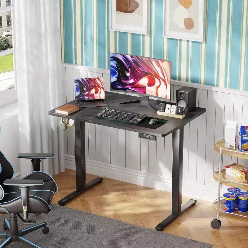 Bureau électrique réglable en hauteur pour ordinateur