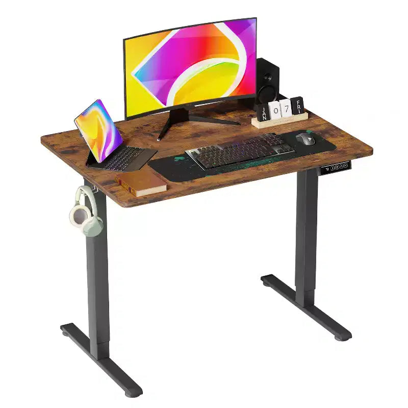 Bureau électrique réglable en hauteur pour ordinateur