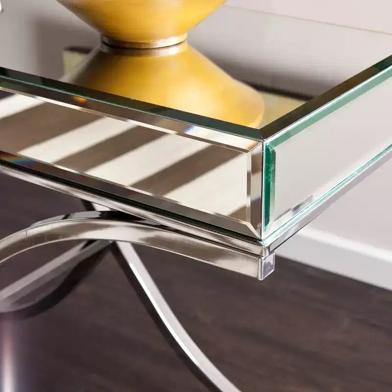 Console miroir - Argent