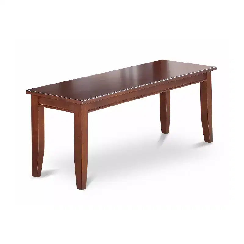 5 Piece Dining Table Set for 4, Rectangle Kitchen Table with Butterfly Leaf and 4 Chairs, Mahogany Finish, 32x60 Inch