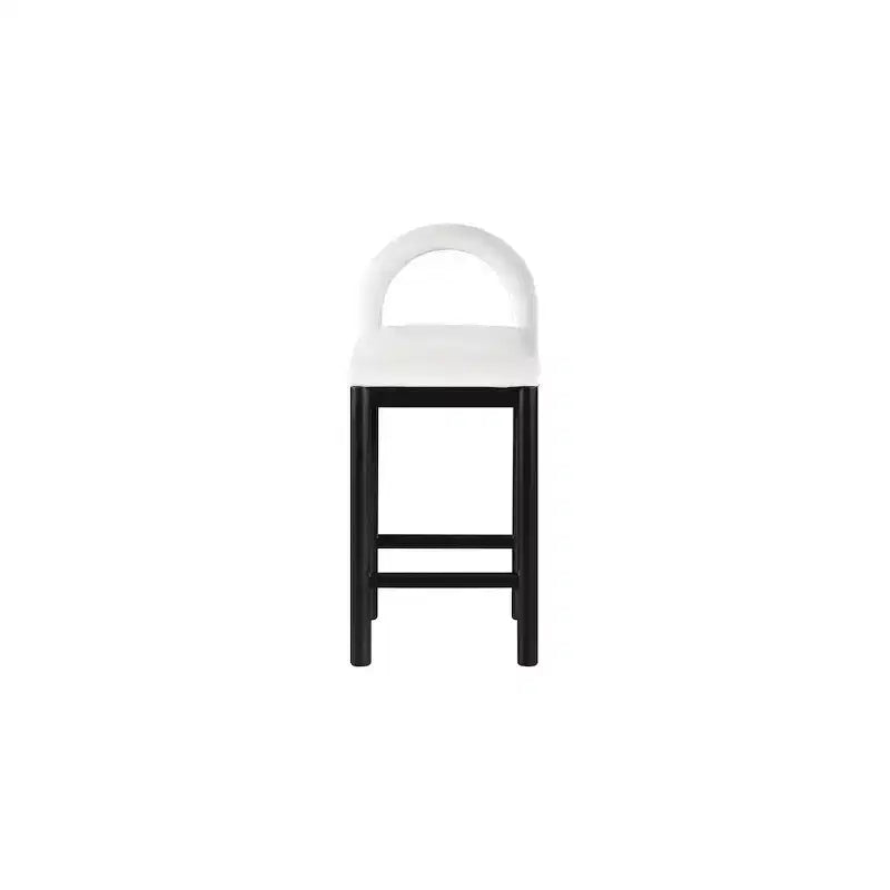 Meridian Furniture,Conrad Velvet Counter Stool
