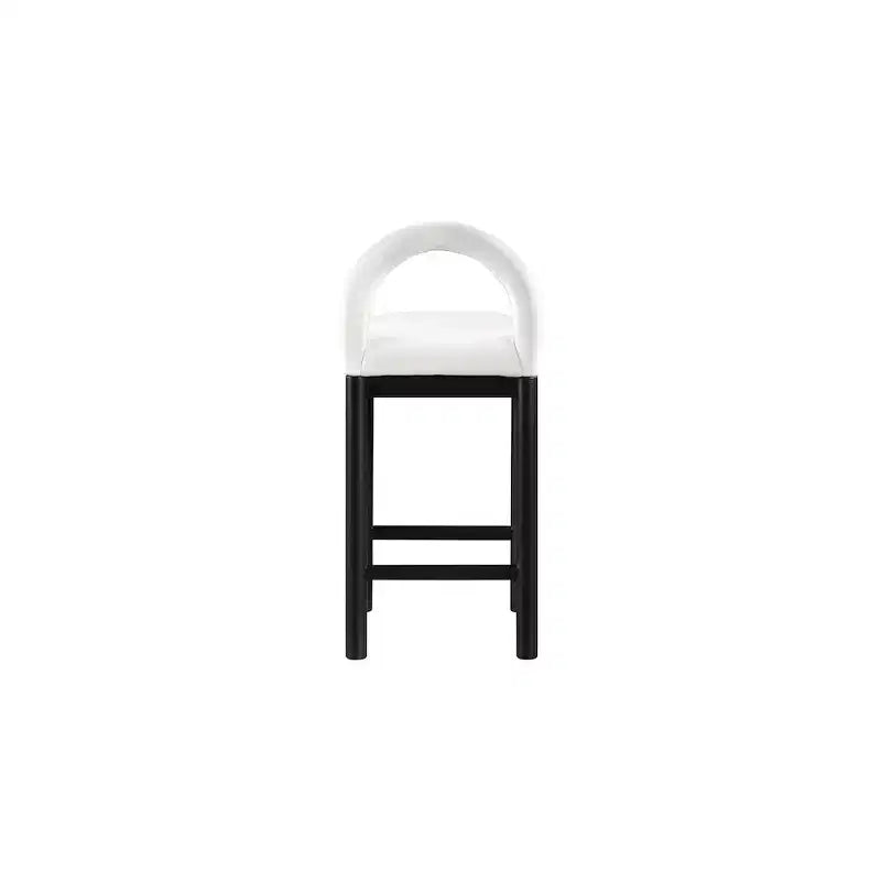 Meridian Furniture,Conrad Velvet Counter Stool