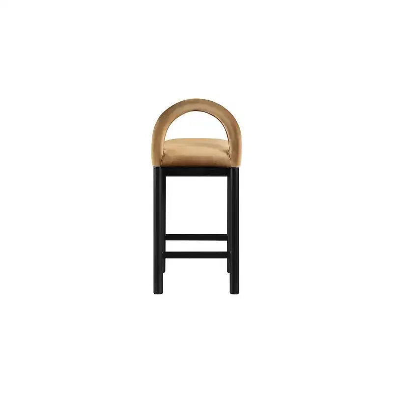 Meridian Furniture,Conrad Velvet Counter Stool