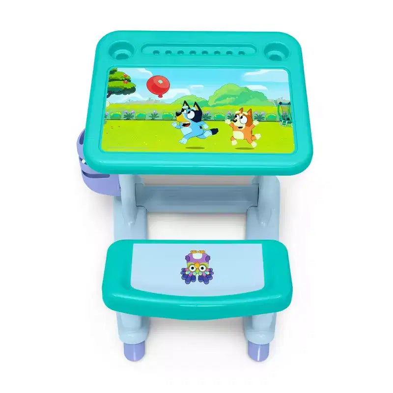 Delta Children Bluey Kids Draw and Play Desk