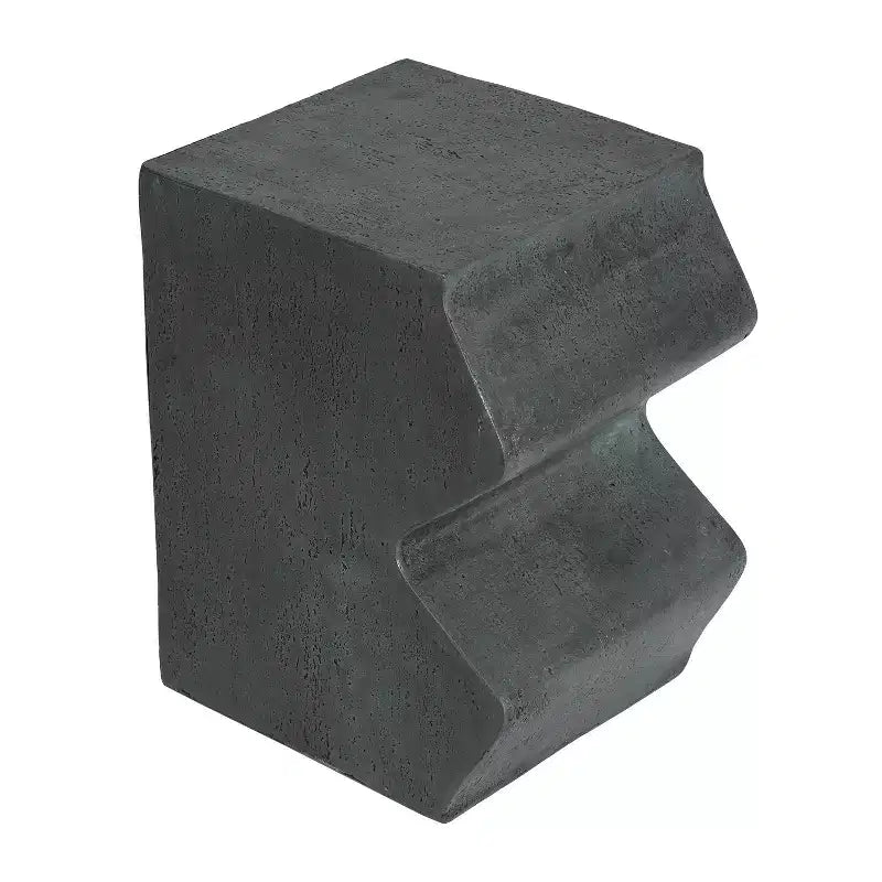 MAYEERTY 1 Pack Modern Geometric Side Table Set of 2, MGO End Table for Indoor Outdoor Living Room, Patio