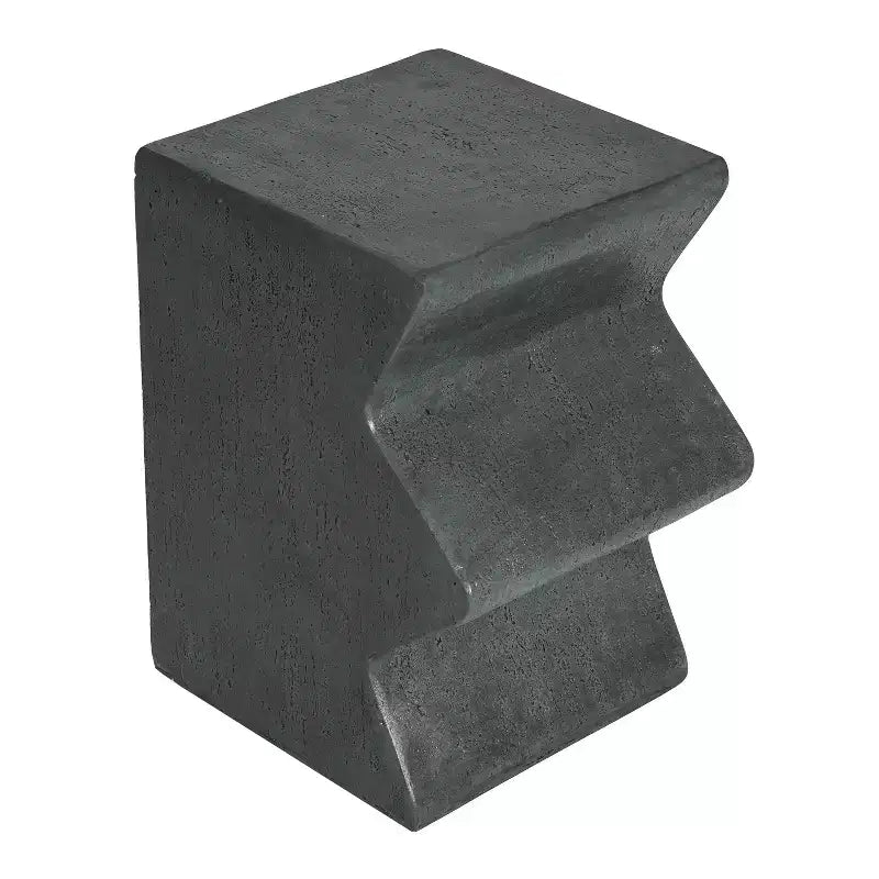 MAYEERTY 1 Pack Modern Geometric Side Table Set of 2, MGO End Table for Indoor Outdoor Living Room, Patio