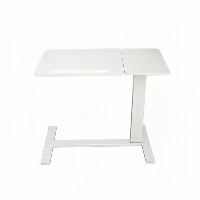 GDFStudio Phaedra Modern Foldable Bedside Table with Wheels and Adjustable Height