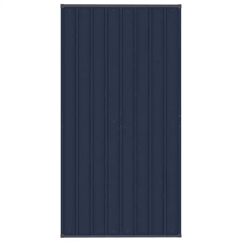 vidaXL Wardrobe White Steel Large Wardrobe Rectangular Modern
