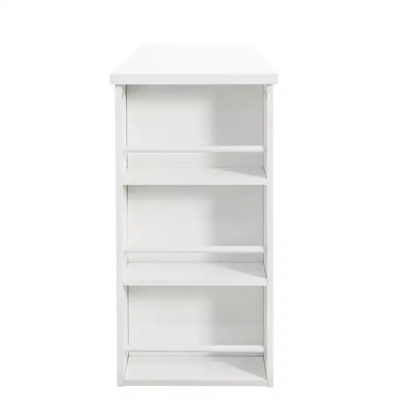 JVNOXK L-Shaped Extendable Desk & Vanity Set with 6 Drawers for Ample Storage, Ideal for Office and Bedroom Makeup Routines, White