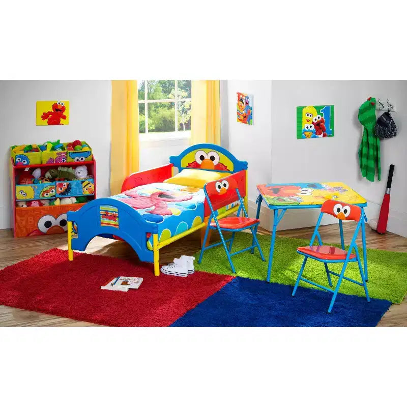 Delta Children Sesame Street Plastic Toddler Bed