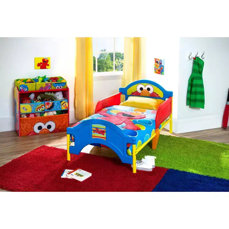 Delta Children Sesame Street Plastic Toddler Bed