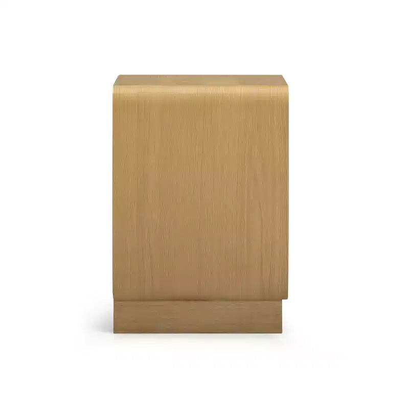 Teamson Home Tenley Modern 2-Drawer Wood Nightstand with Push-Open Design