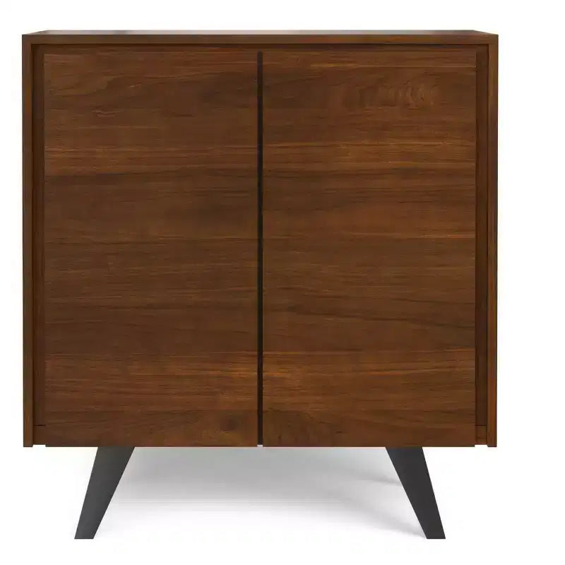 Mitchell 39 inch Wide Solid Wood Modern Industrial Medium Storage Cabinet