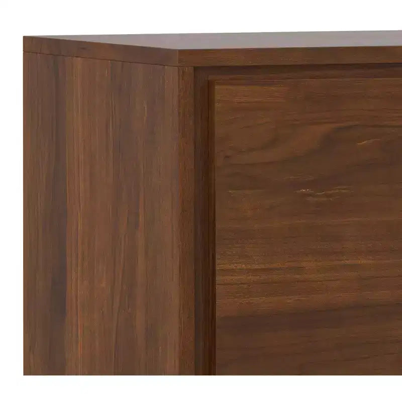 Mitchell 39 inch Wide Solid Wood Modern Industrial Medium Storage Cabinet