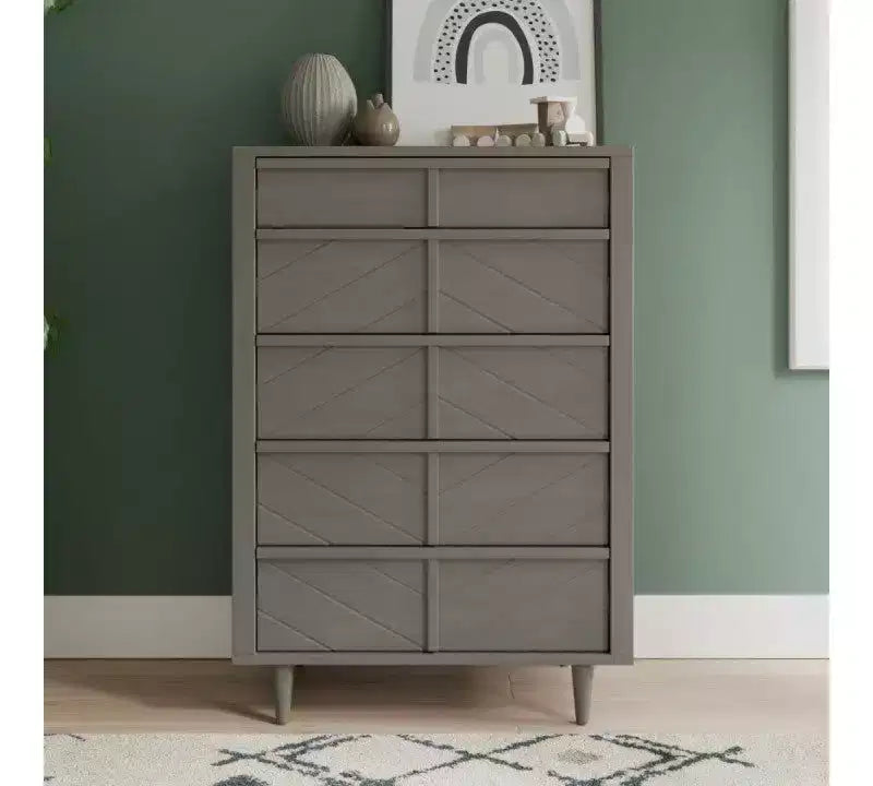 Child Craft Surrey Hill Crib, Dresser and Chest Nursery Set, 3-Piece, Includes 4-in-1 Convertible Crib, Dresser, and Chest