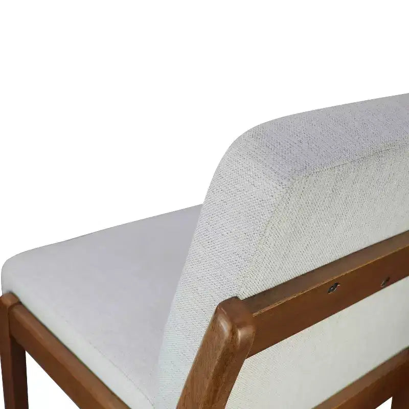 Christopher Knight Home Wendy Mid-Century Modern Rubberwood Upholstered Bar Stools (Set of 2)