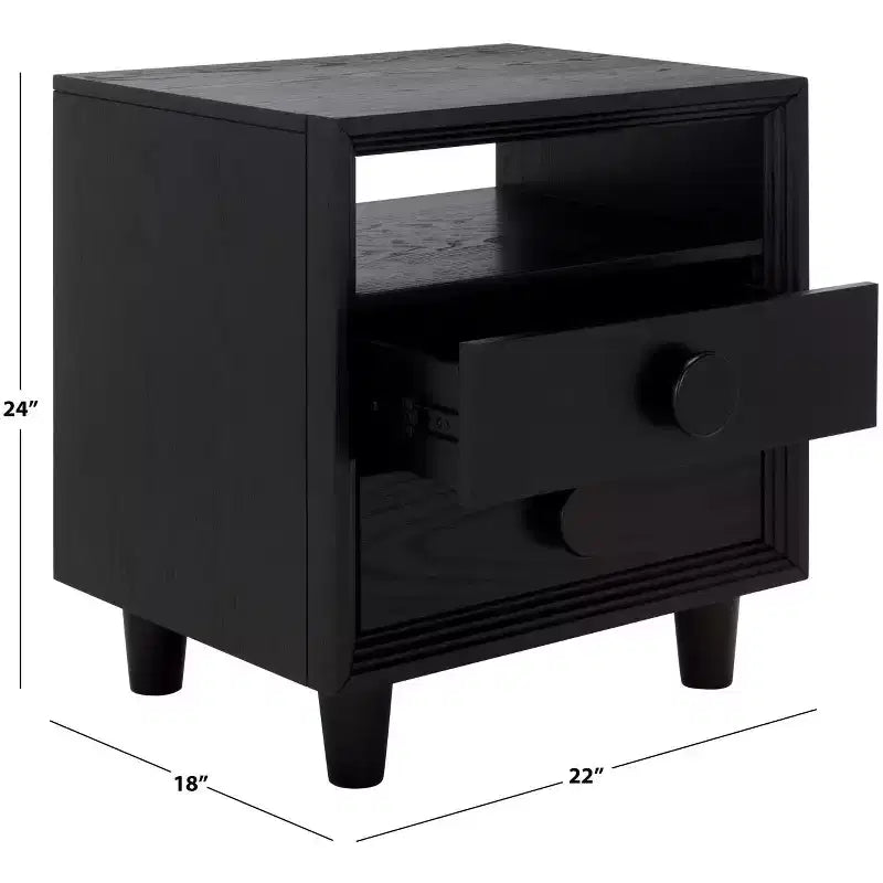 Akanksha 2 Drawer Nightstand - NST6409 - Safavieh