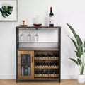 Wine cabinet adjustable detachable storage cabinet for both kitchen and living room