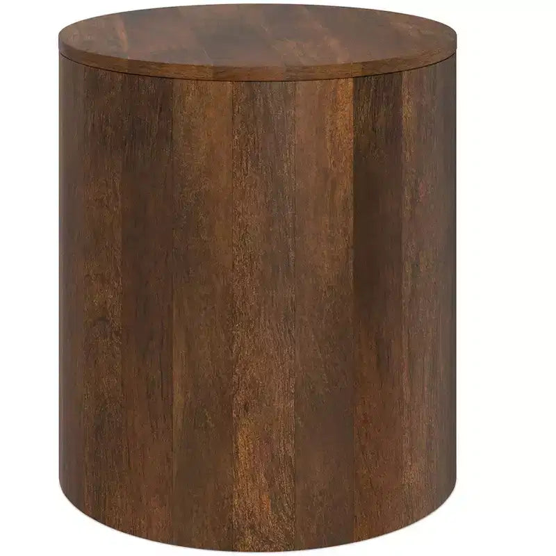 Hillmount 20 inch Wide Solid Mango Contemporary End Table