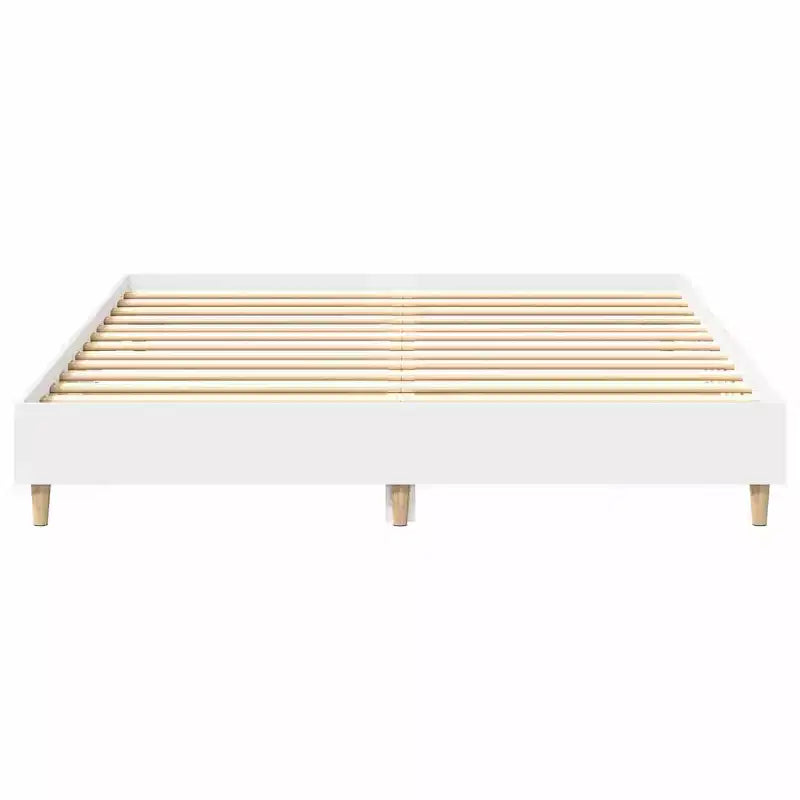 Cadre de lit 152 x 203 cm, bois manufacturé