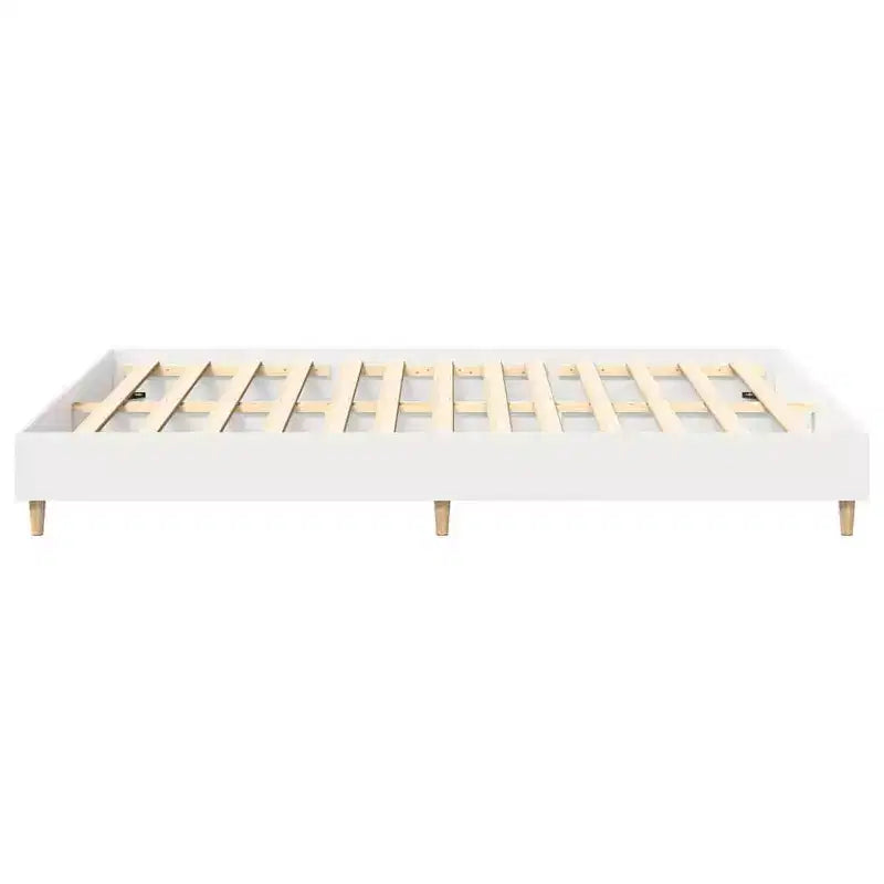Cadre de lit 152 x 203 cm, bois manufacturé