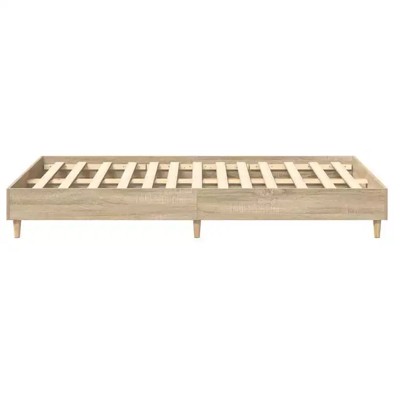Cadre de lit 152 x 203 cm, bois manufacturé