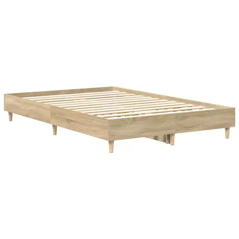 Cadre de lit 152 x 203 cm, bois manufacturé