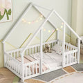 MAYEERTY King Loft Bed Under-Bed Storage High Weight Capacity Heavy-Duty Metal