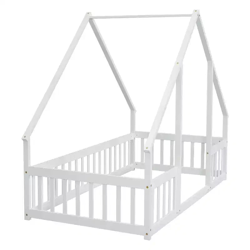 Lit mezzanine King Rangement sous le lit Grande capacité de poids Métal robuste