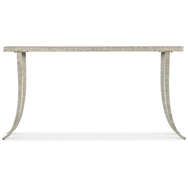 Hooker Furniture 628-85669-00 Sabre 14 Wide Marble Top Metal Console