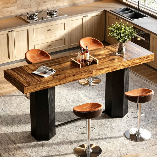 Table de bar extra-longue de 70,9