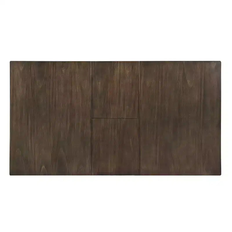 7pc Redmond Expandable Dining Table Set Weathered White/Dark Walnut/Warm Gray - HOMES: Inside + Out